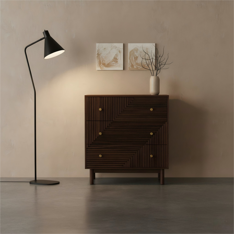 Linea 3-Drawer Cabinet